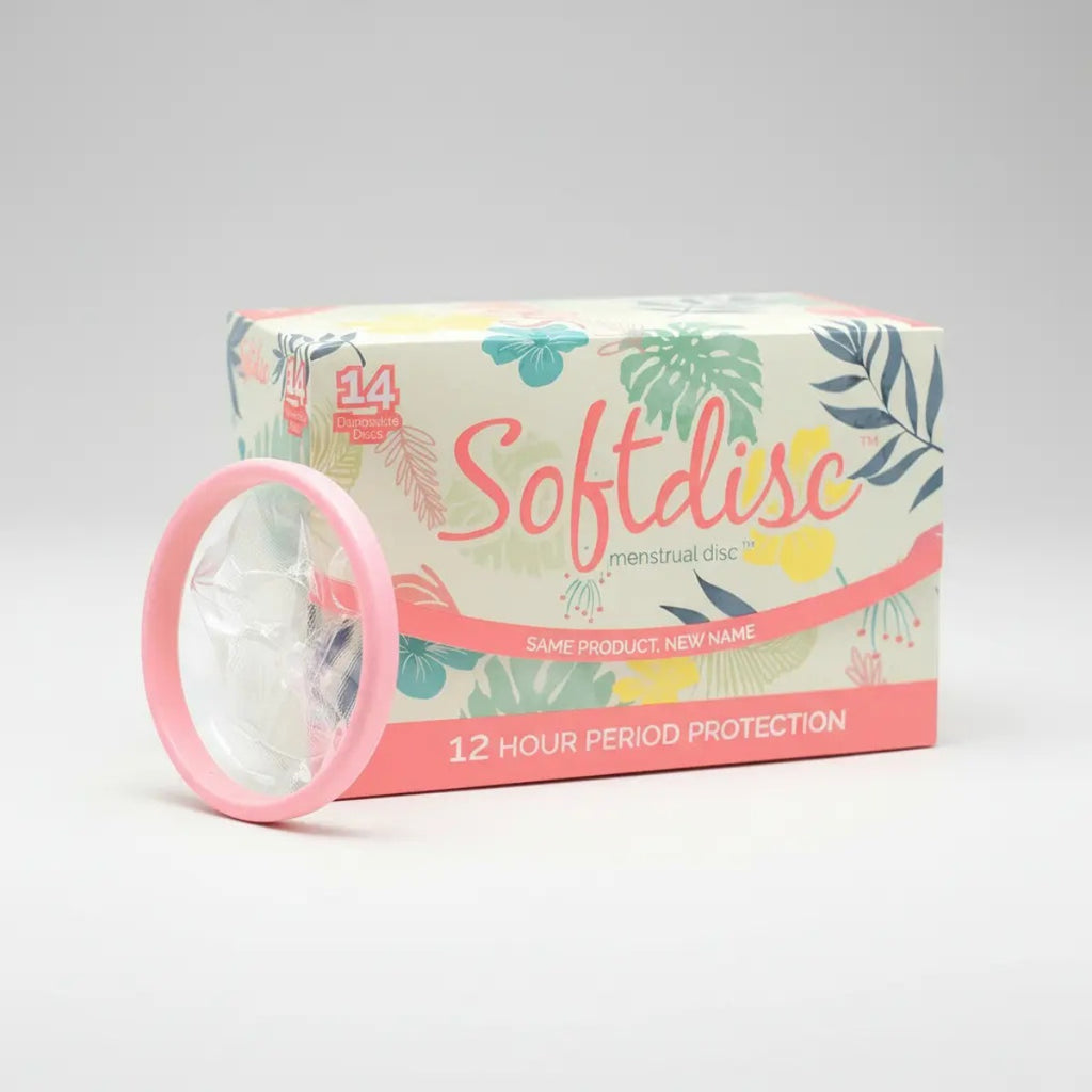 14 X Softdisc Discos Menstruales Desechables Certificados