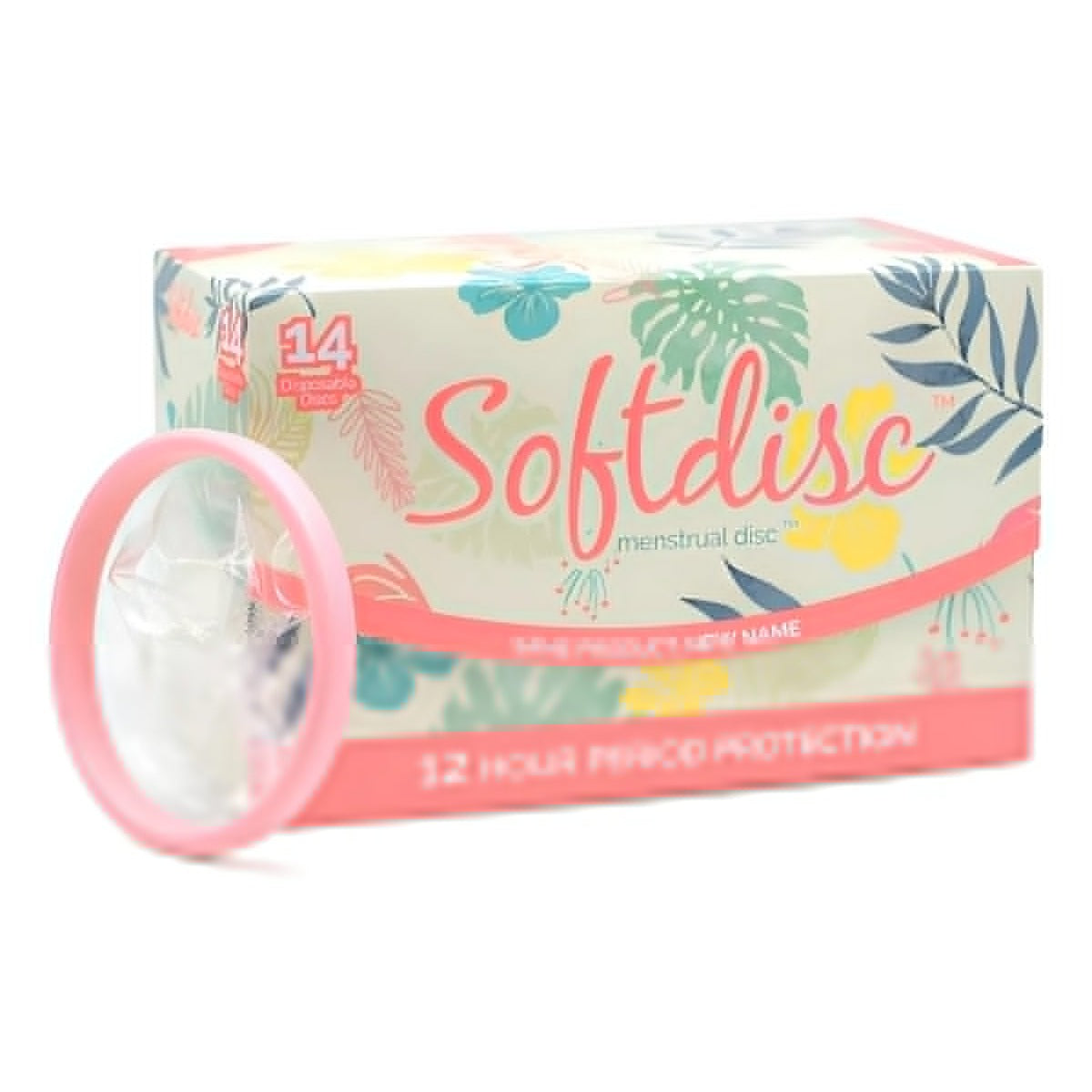 14 X Softdisc Discos Menstruales Desechables Certificados