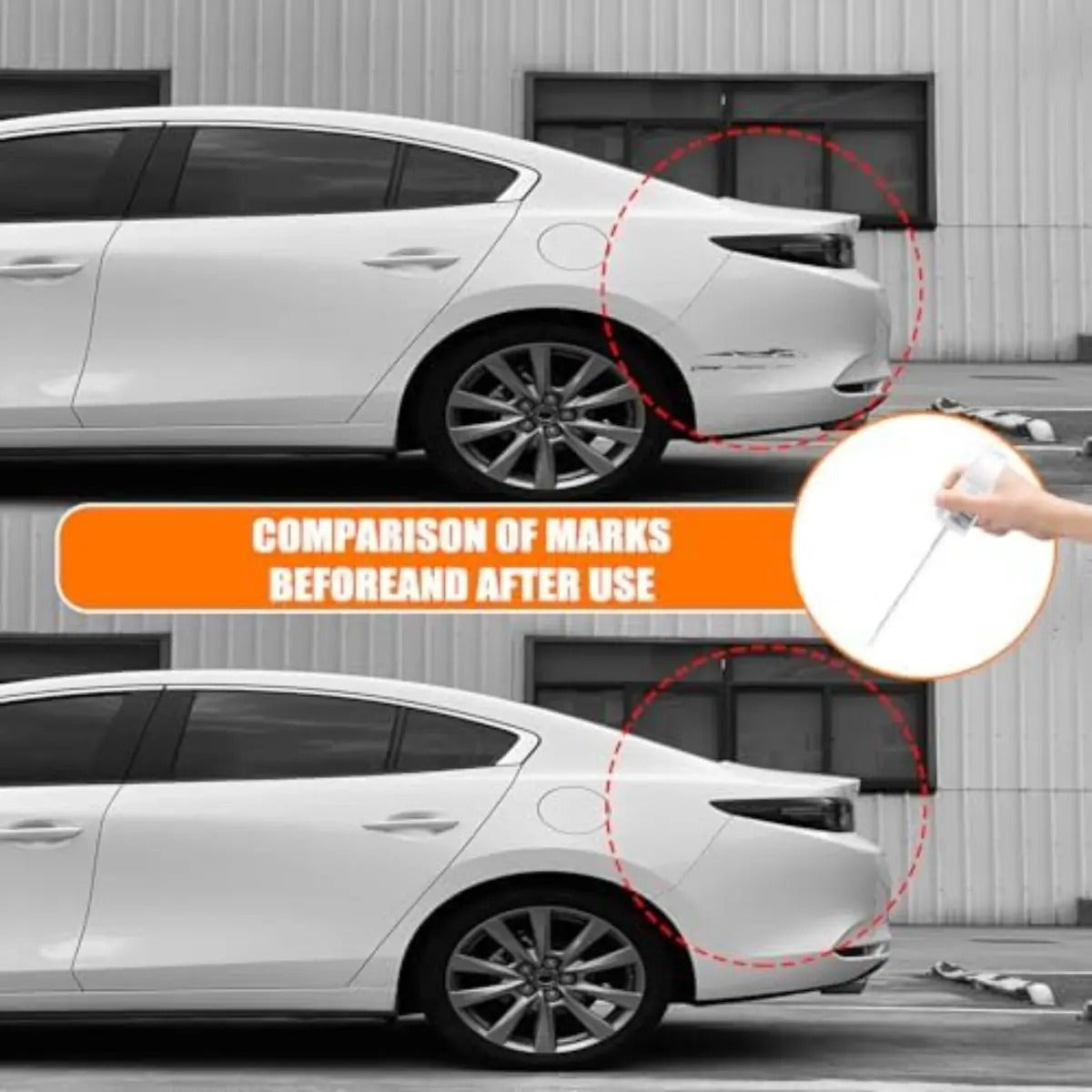 Pintura Reparación Rasguños Mazda Tricoat Lápiz Premium