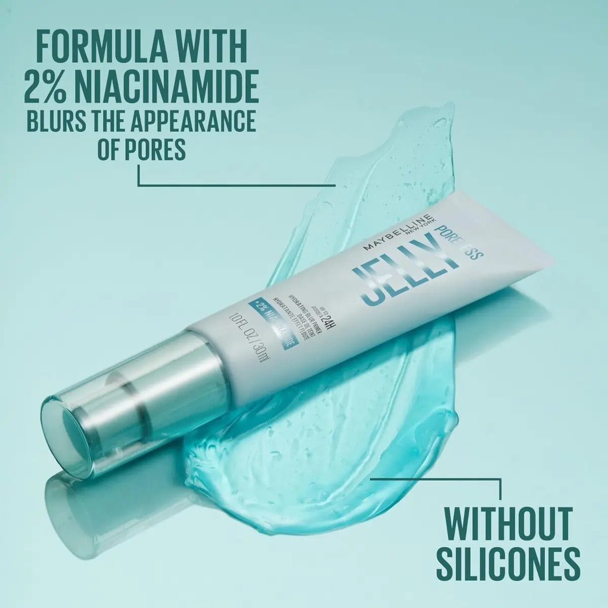 Primer Facial Maybelline Poreless Jelly Con Niacinamida