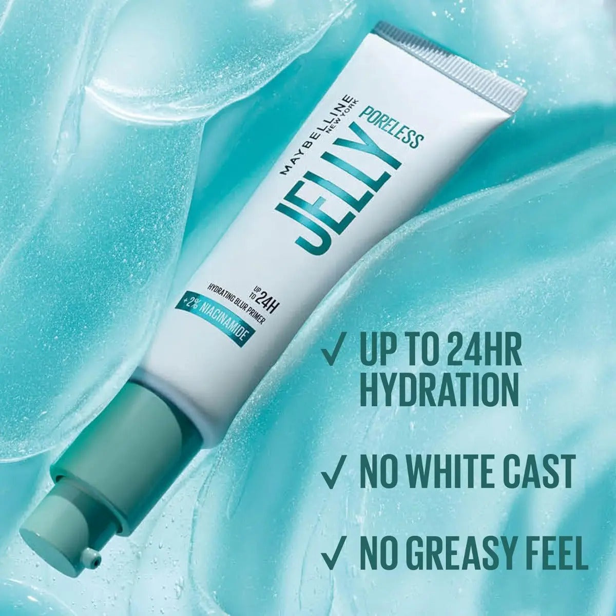Primer Facial Maybelline Poreless Jelly Con Niacinamida