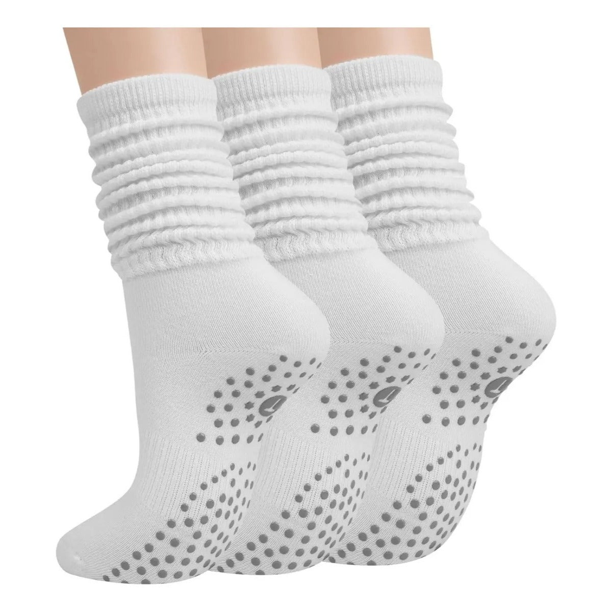 Calcetas Antideslizantes Mujer Yoga Pilates Barre Gym