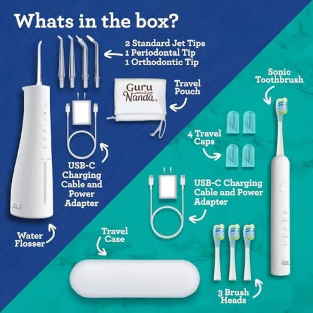 Kit Cepillo Electrico E Irrigador Dental Lion And Lamb