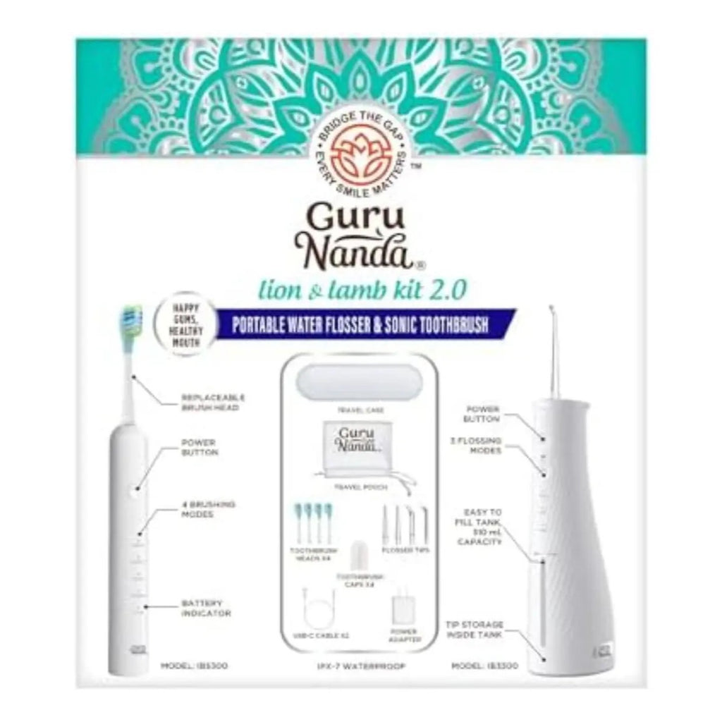 Kit Cepillo Electrico E Irrigador Dental Lion And Lamb