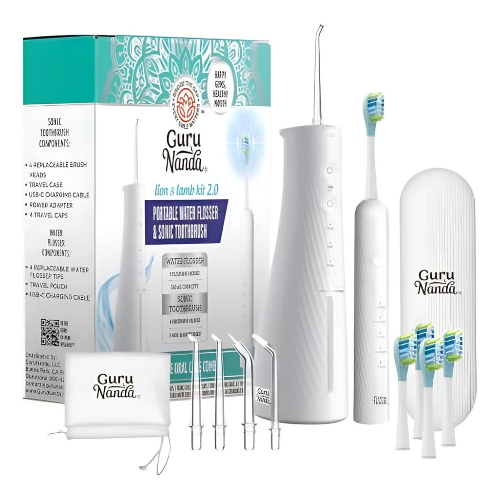 Kit Cepillo Electrico E Irrigador Dental Lion And Lamb