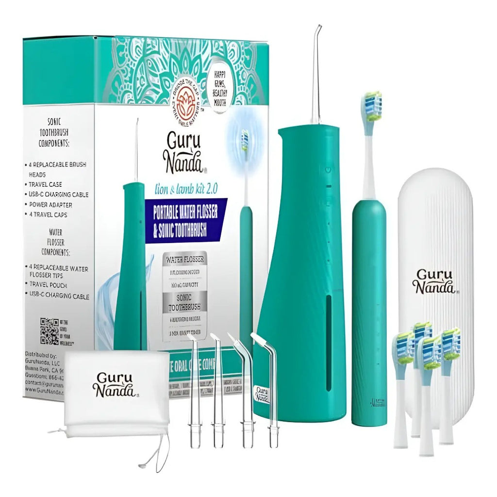 Kit Cepillo Electrico E Irrigador Dental Lion And Lamb
