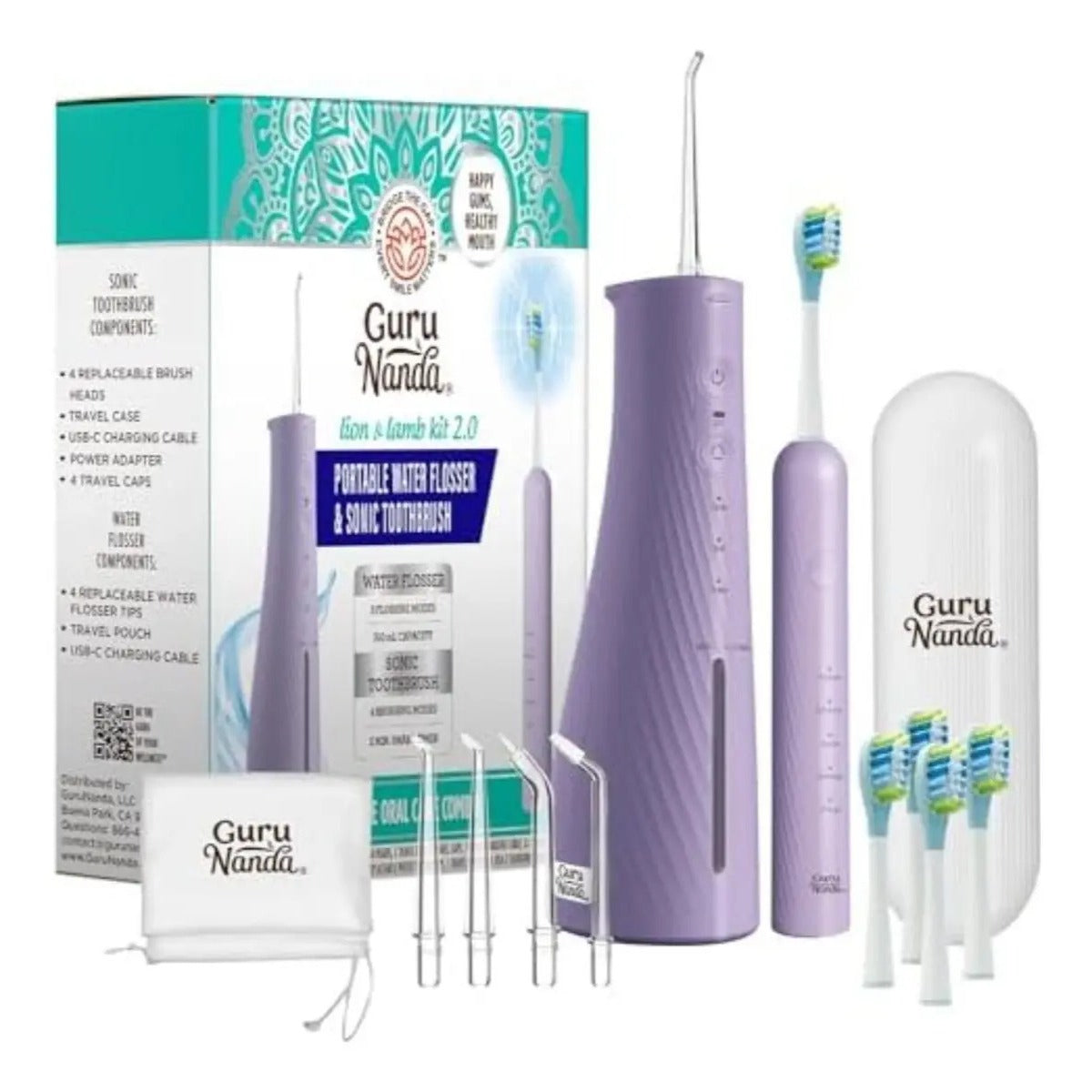 Kit Cepillo Electrico E Irrigador Dental Lion And Lamb