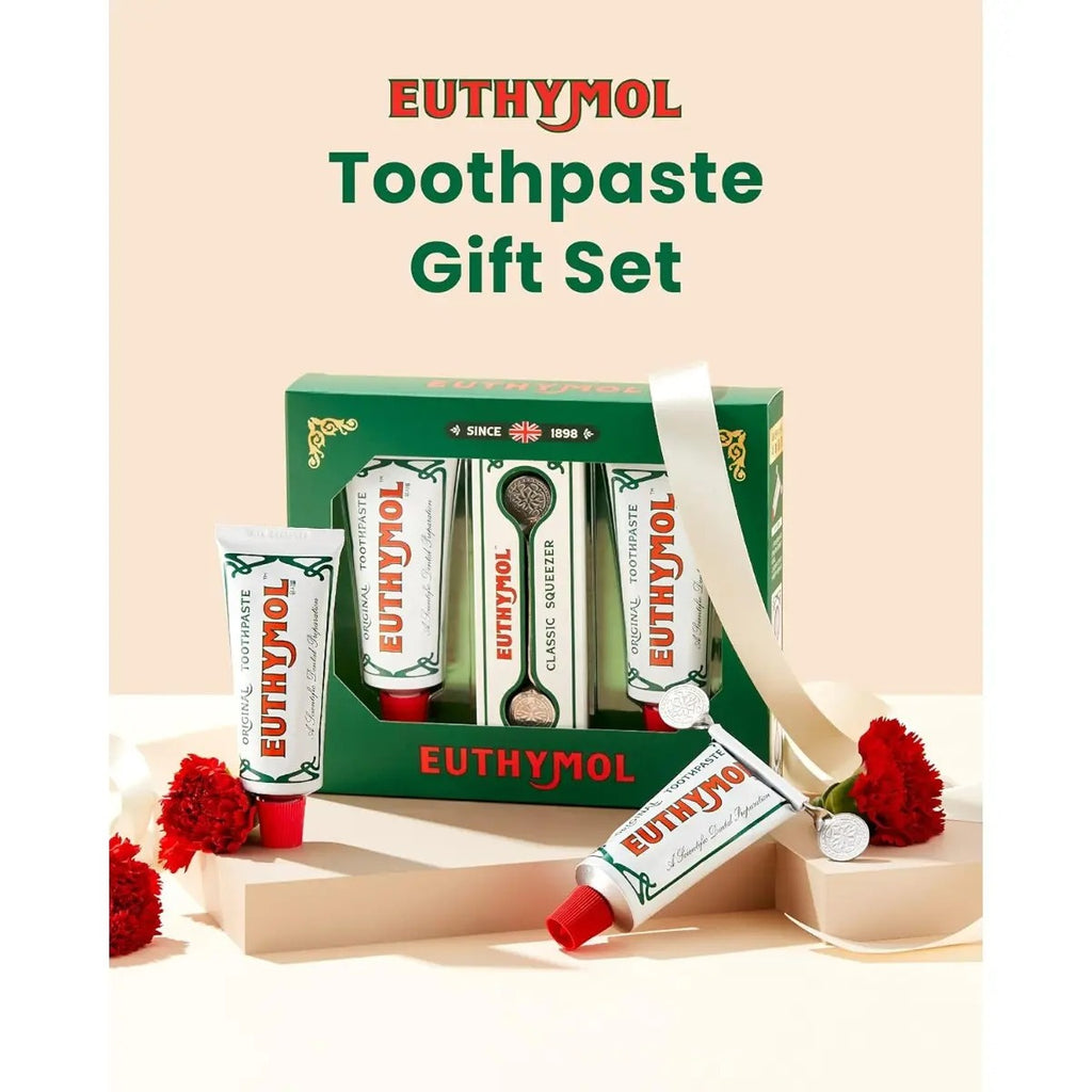 Pasta Dental Sin Flúor Set 2 Piezas Aliento Fresco