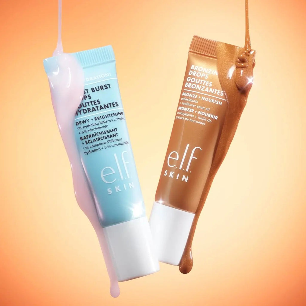 Set Cuidado Facial E.l.f Hidratante Bronceador Vegano Piel