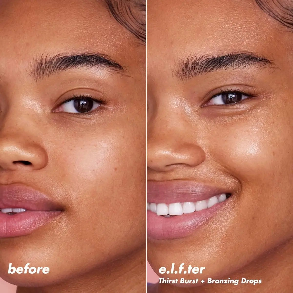 Set Cuidado Facial E.l.f Hidratante Bronceador Vegano Piel