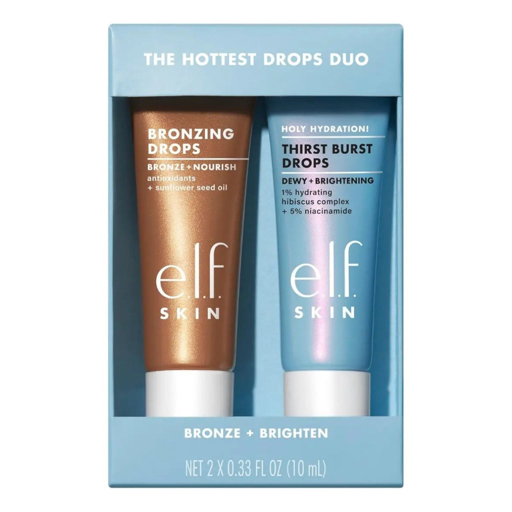 Set Cuidado Facial E.l.f Hidratante Bronceador Vegano Piel