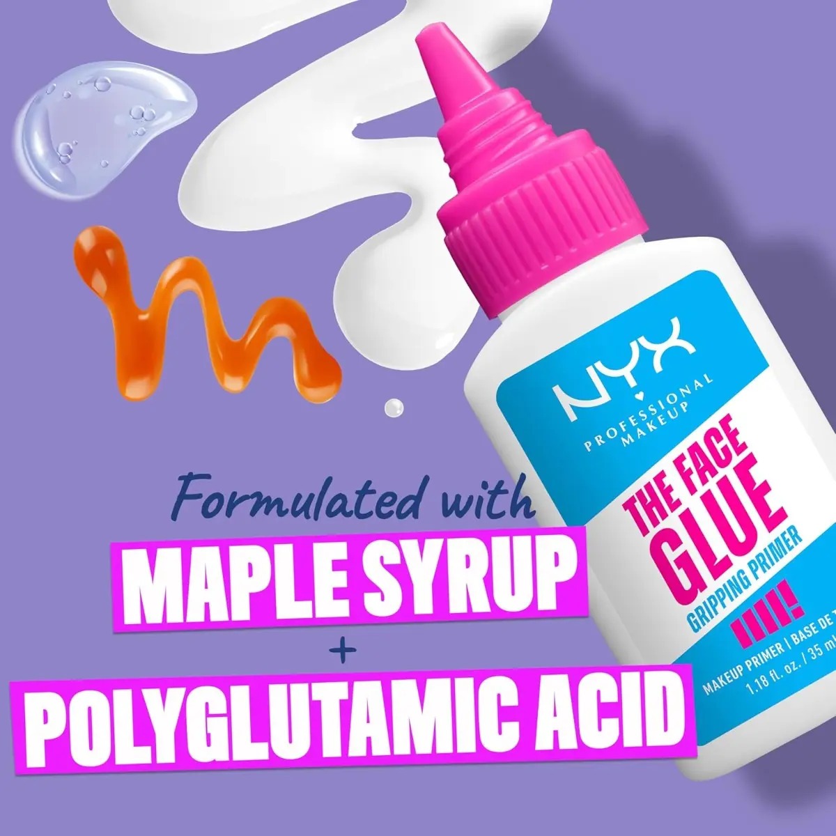 Primer Facial Nyx Face Glue Hidratante Vegano 24h