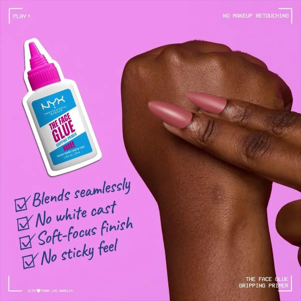 Primer Facial Nyx Face Glue Hidratante Vegano 24h