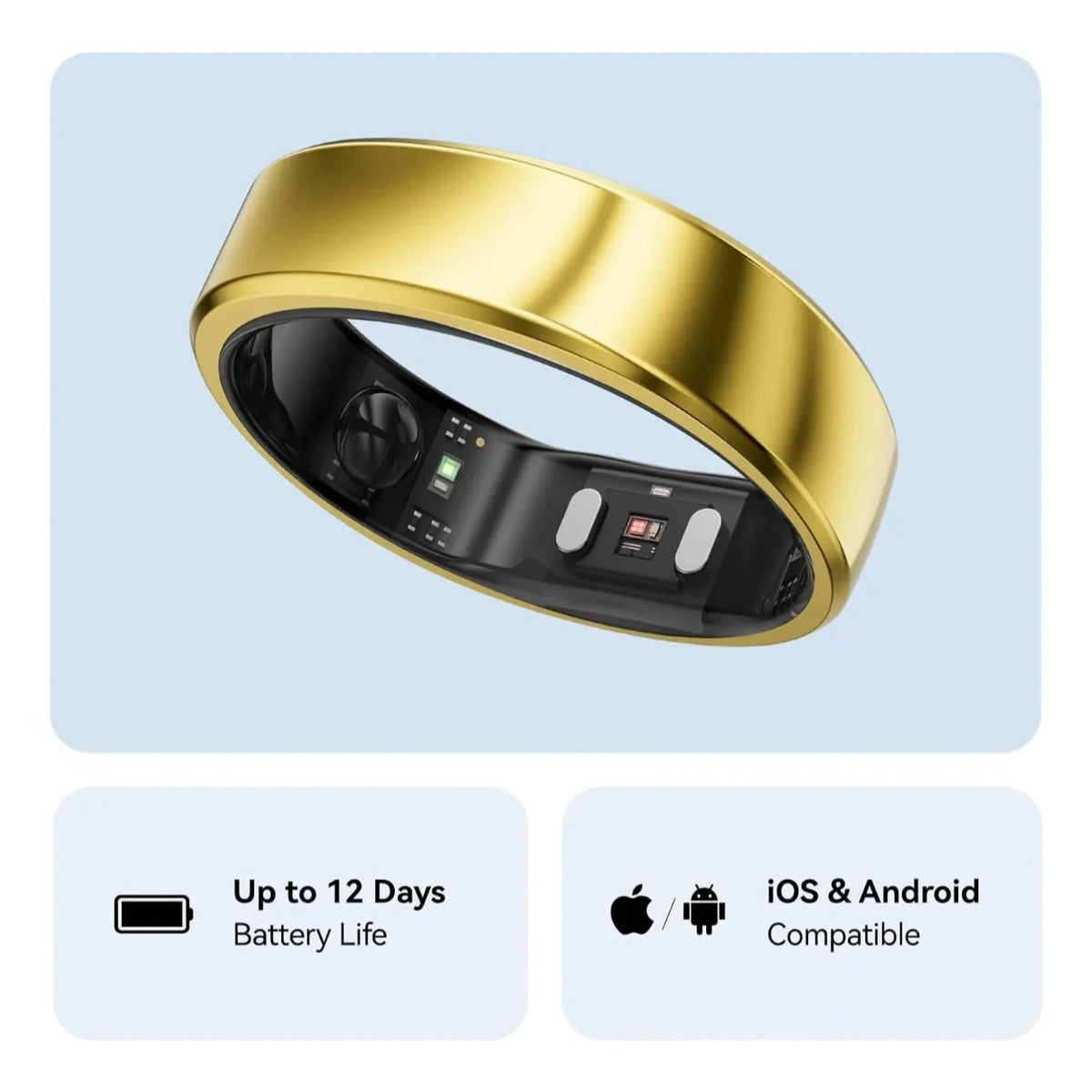 Anillo Inteligente Ringconn Gen2 Apnea Sueno Salud