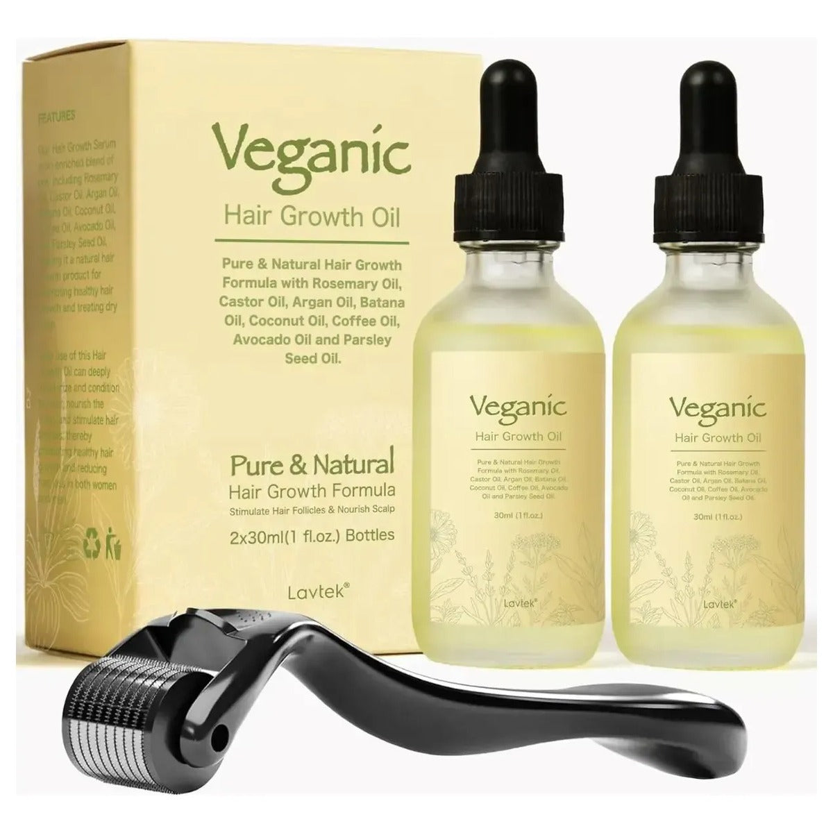 Kit Aceite Hidratante Veganic Romero Y Argán 2pzs 30ml