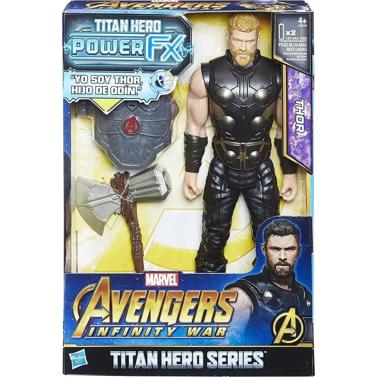 Figura Thor Avengers Infinity War Titan Hero Power Fx Marvel