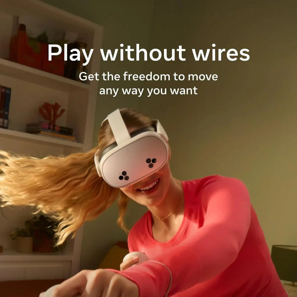 Meta Quest 3s 256gb Visor Vr Sin Cablesc Con Juegos 2025