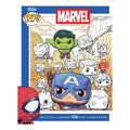 Comic Para Colorear Funko Pop Avengers Marvel Oficial