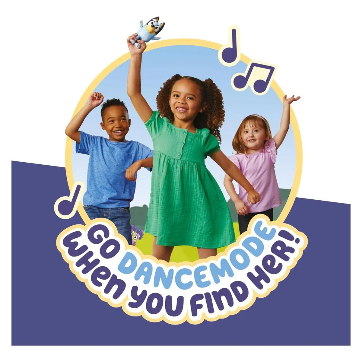 Figura Bluey Articulada Musical Juego Niños 3 Plus