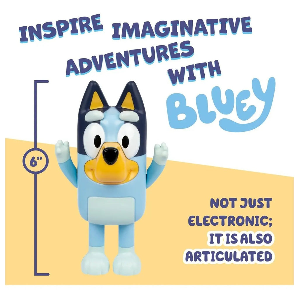 Figura Bluey Articulada Musical Juego Niños 3 Plus
