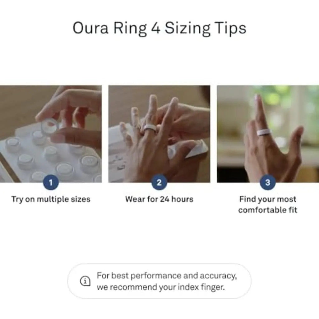 Anillo Inteligente Oura Ring 4 Guia Tallas Antes De Comprar
