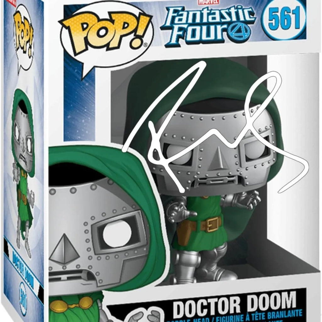 Funko Pop Doctor Doom 561 Marvel Autografiado Con Protector