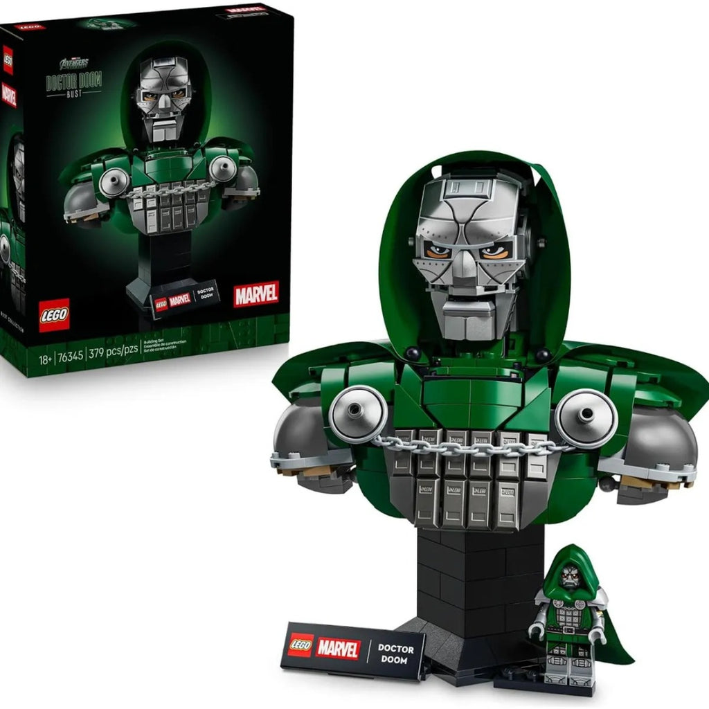 Lego Marvel Doctor Doom Busto 76345 Bloques Colección Niño