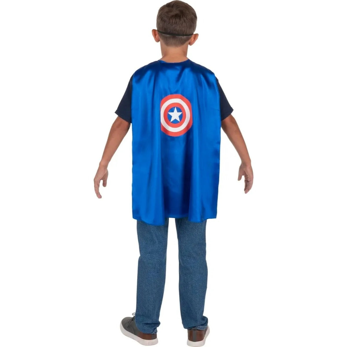 Set Capas Y Mascaras Marvel Avengers Superheroes 4 Piezas