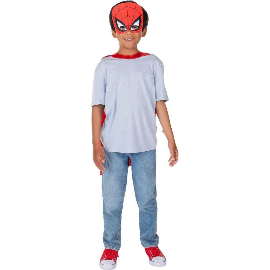 Set Capas Y Mascaras Marvel Avengers Superheroes 4 Piezas