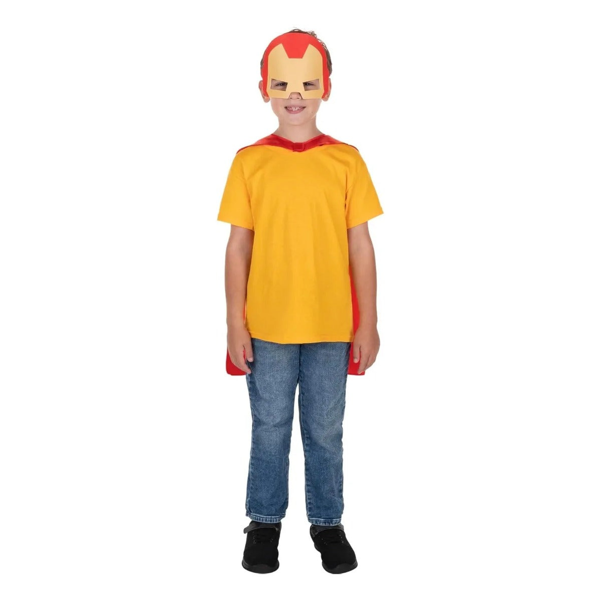 Set Capas Y Mascaras Marvel Avengers Superheroes 4 Piezas