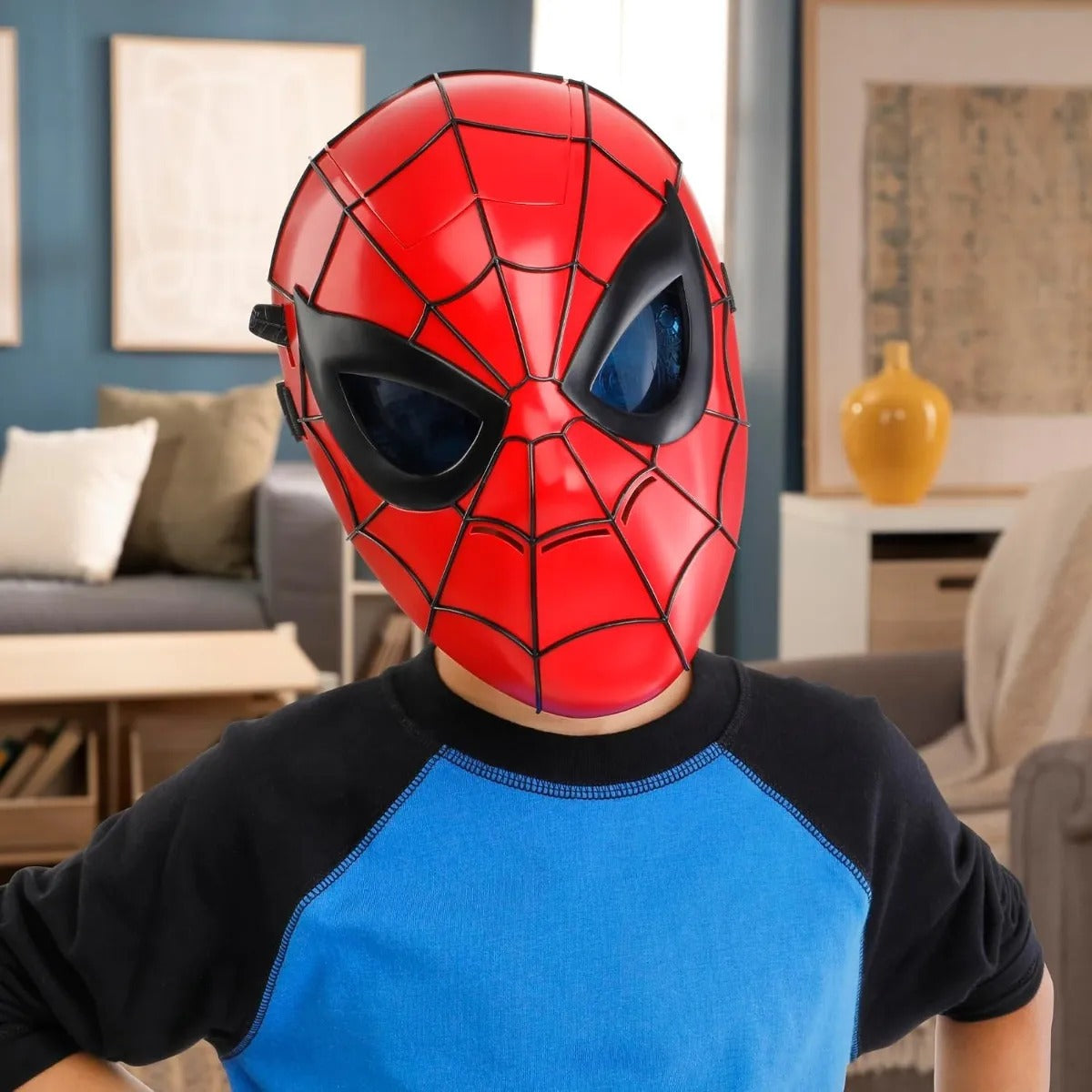 Mascara Marvel Spider Man Glow Fx Luminosa Juguete
