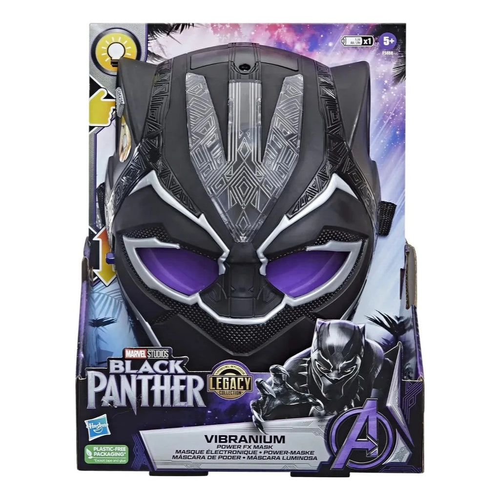 Mascara Black Panther Power Fx Vibranium Marvel Niños