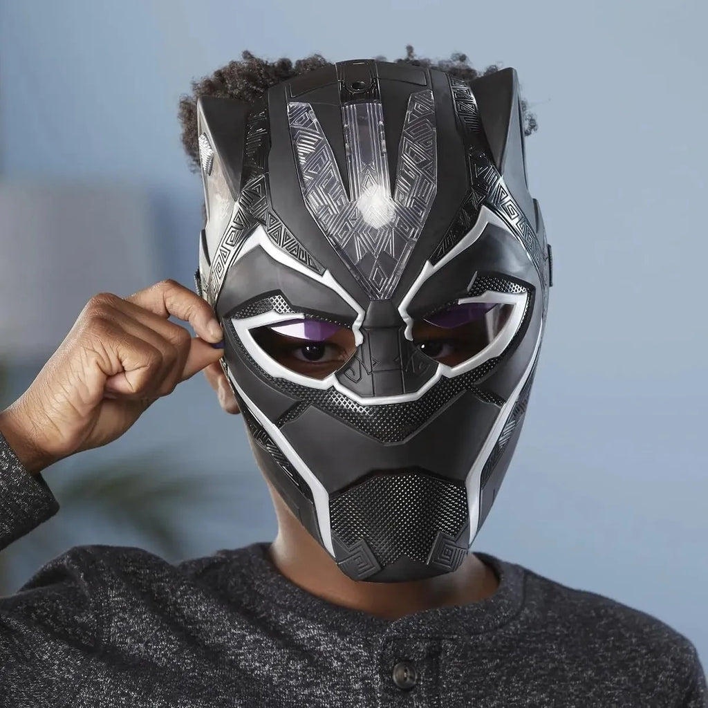 Mascara Black Panther Power Fx Vibranium Marvel Niños