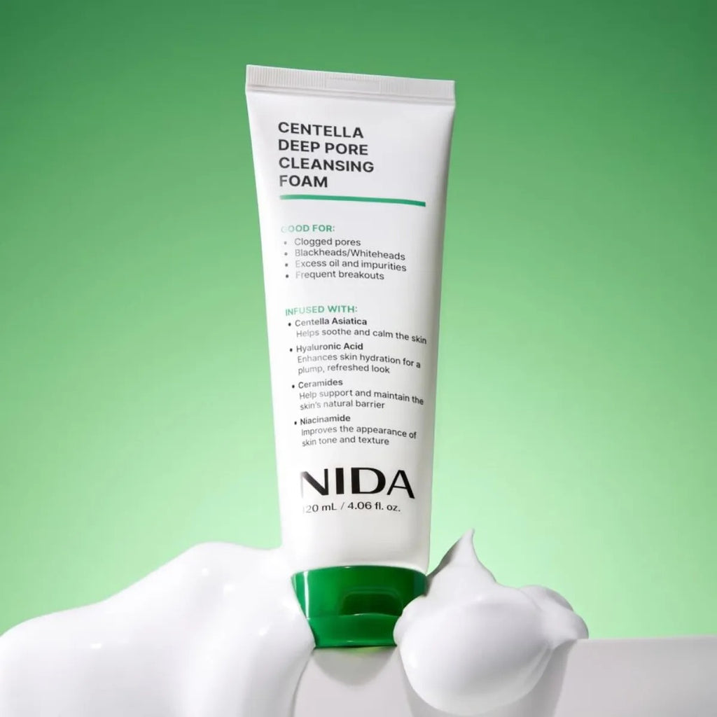 Espuma Limpiadora Centella Nida Poros Puntos Negros 120 Mg