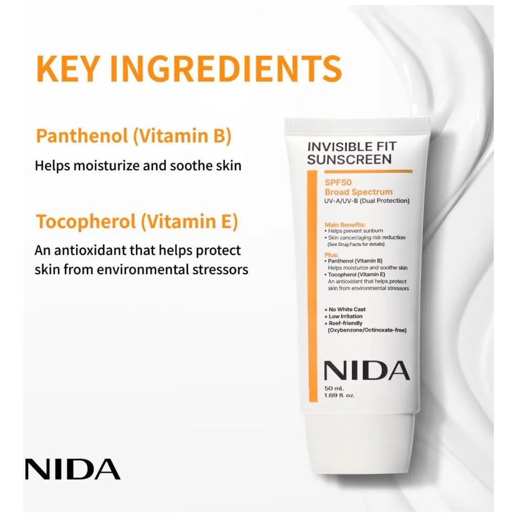 Crema Facial Nida Yam Mucin Piel Seca E Hidratacion 55ml