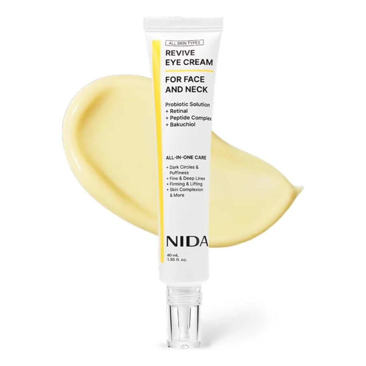 Crema Contorno Ojos Cara Nida Retinal Bakuchiol 40g