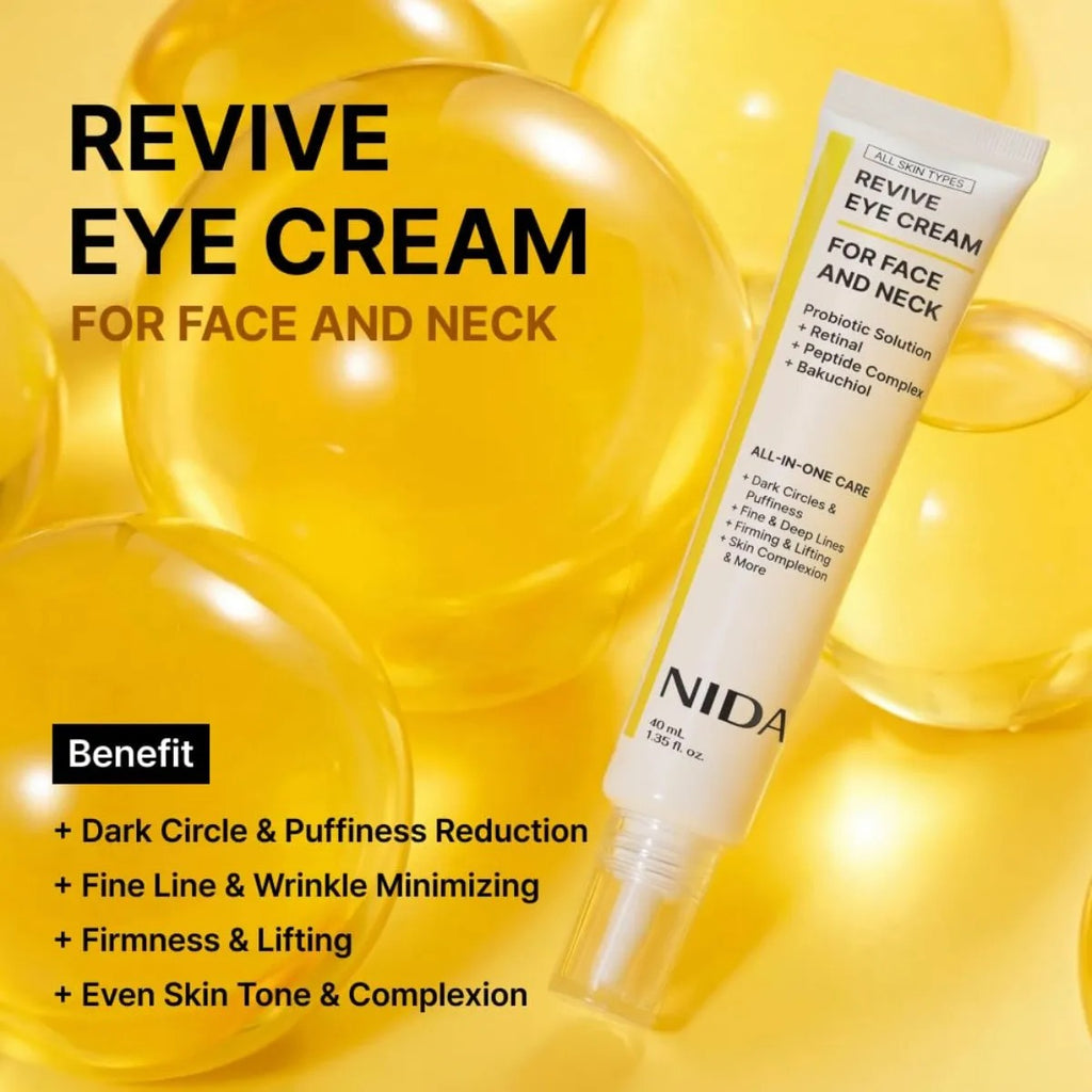Crema Contorno Ojos Cara Nida Retinal Bakuchiol 40g