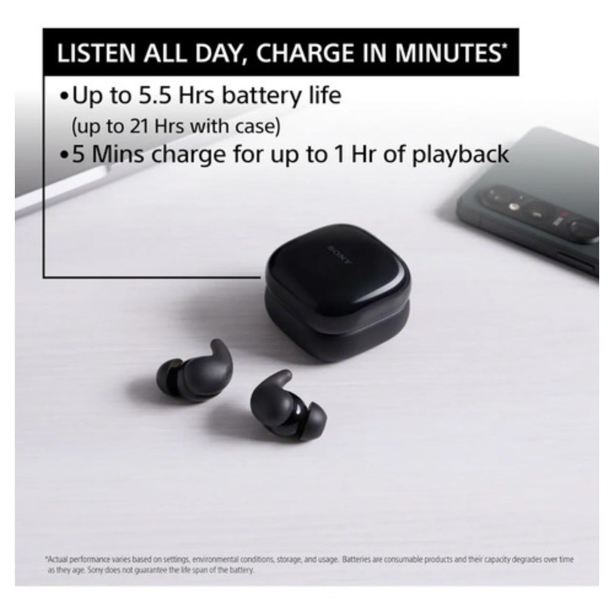 Auriculares Sony Linkbuds Fit Inalámbricos Con Cancelación