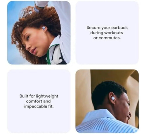 Google Pixel Buds 2a Bluetooth Cancelacion Ruido Bateria 20h