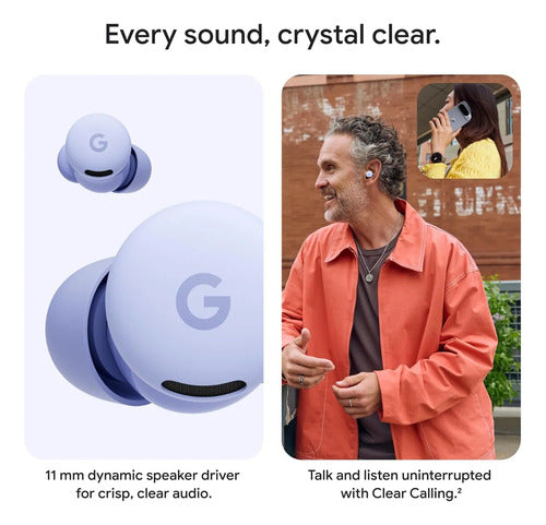 Google Pixel Buds 2a Bluetooth Cancelacion Ruido Bateria 20h