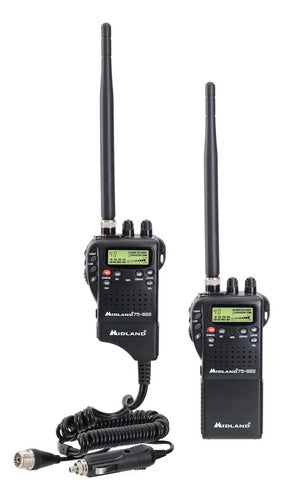 Radio Cb Midland 75 822 Portátil 40 Canales Noaa
