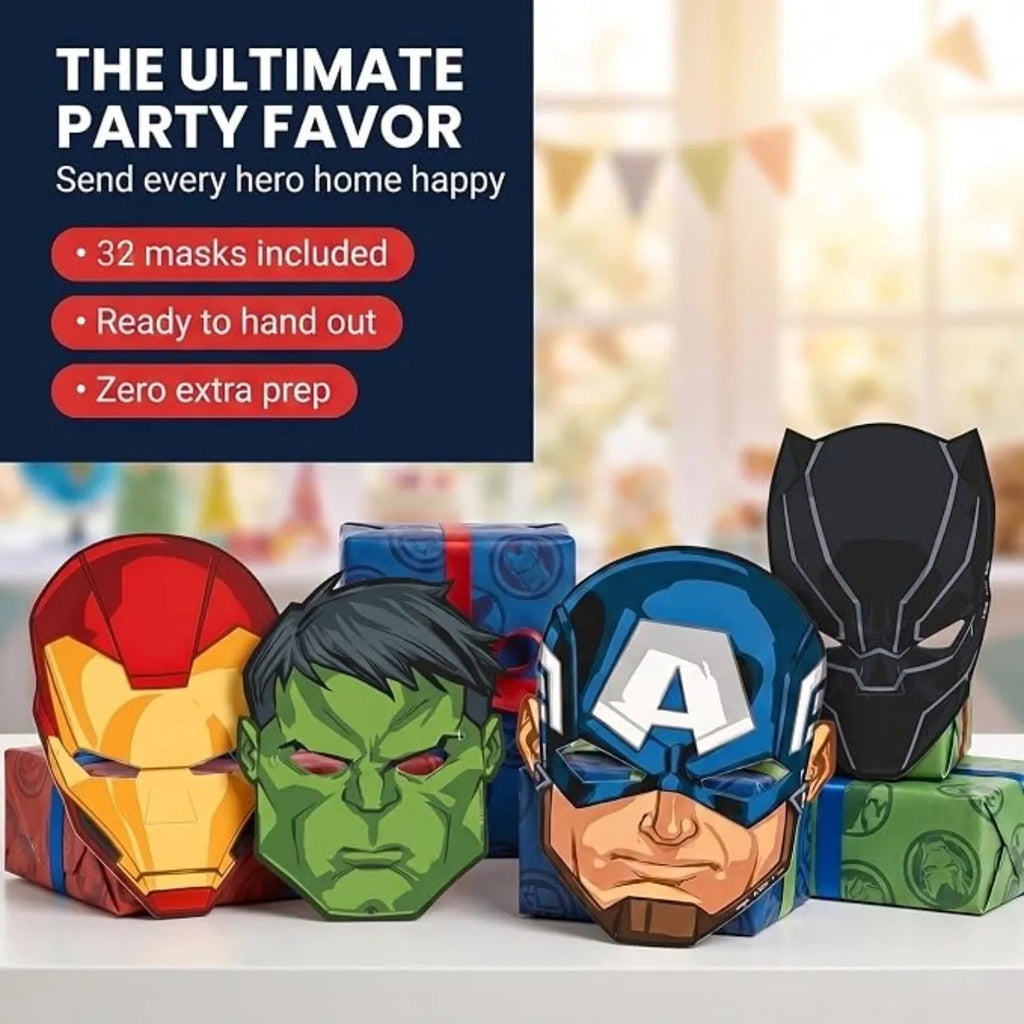 Decoracion Y Recuerdos Fiesta Cumpleanos Marvel 36 Pzs
