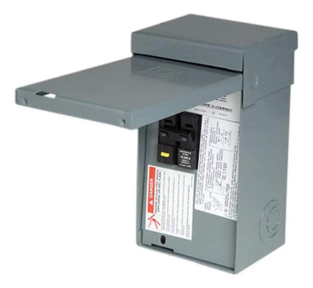 Panel Spa Homeline Square D Home250spa 50a 2 Polos Gris
