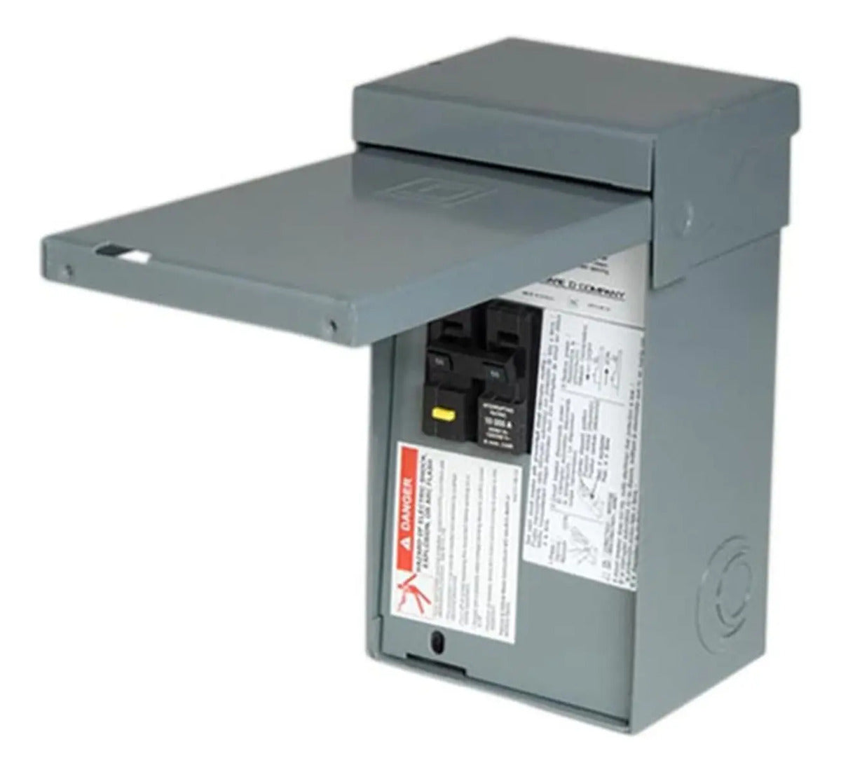 Panel Spa Homeline Square D Home250spa 50a 2 Polos Gris