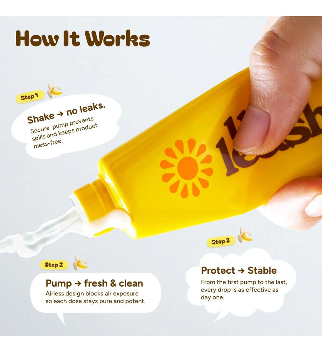 Serum Solar Unleashia Niacinamide Banana Spf Hidratante