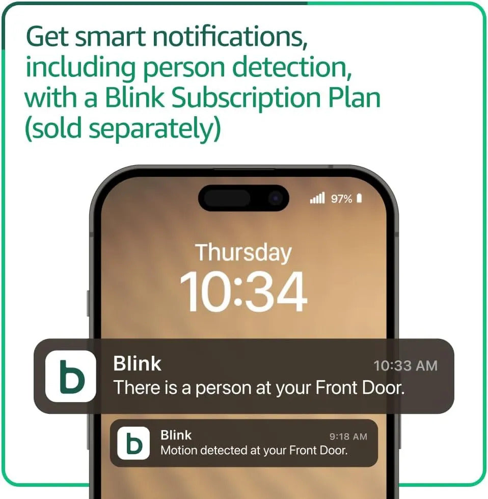 Kit Blink Video Doorbell + Cámara Outdoor 4 Xr + Módulo