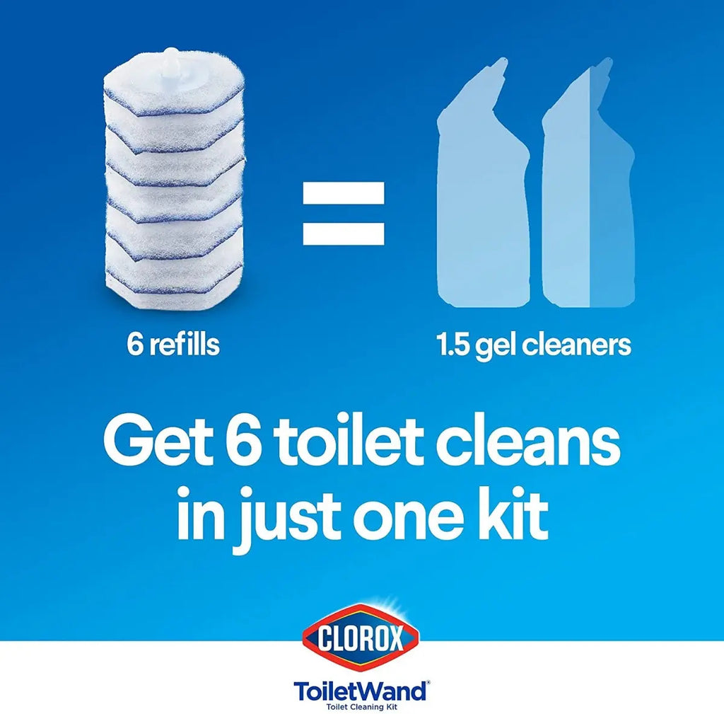 Clorox Toiletwand Sistema De Limpieza De Inodoro Desechable