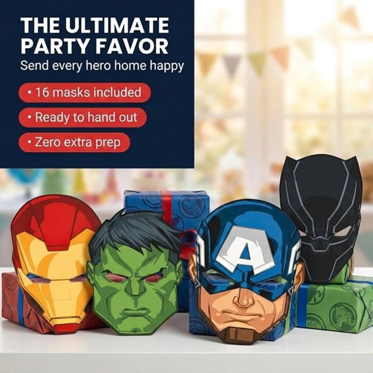 Decoracion Y Recuerdos Fiesta Cumpleanos Marvel Avengers