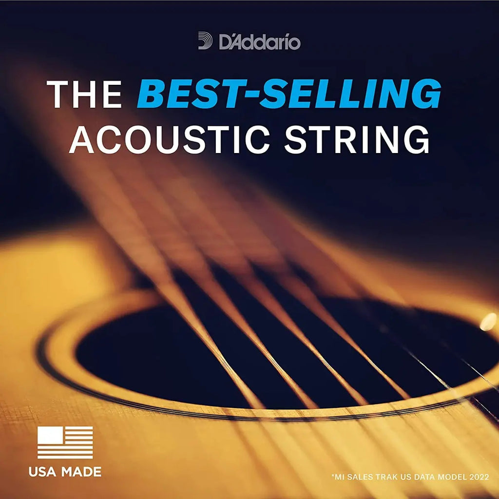 Daddario Ej16-3d Cuerdas Guitarra Acústica Fósforo Bronce
