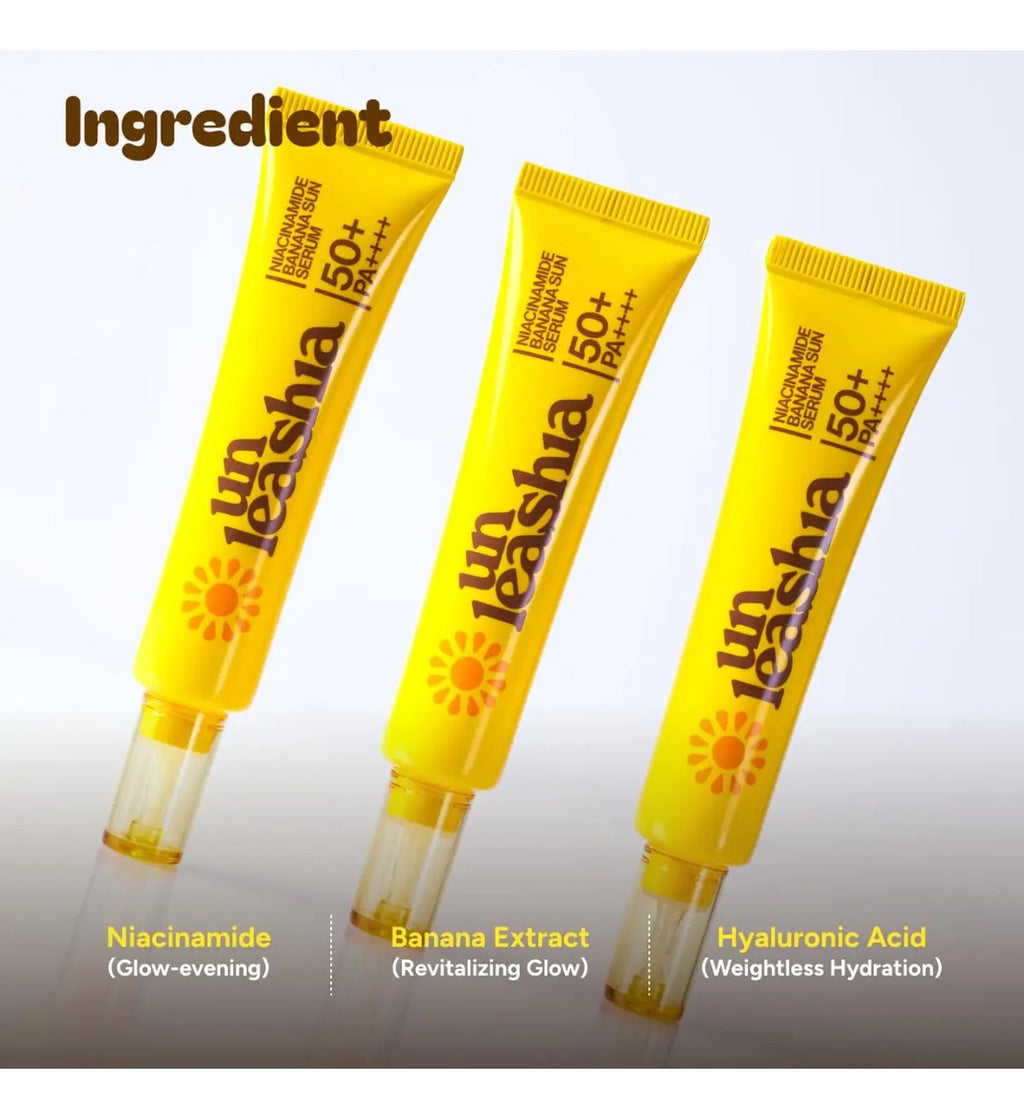 Serum Solar Unleashia Niacinamide Banana Spf Hidratante